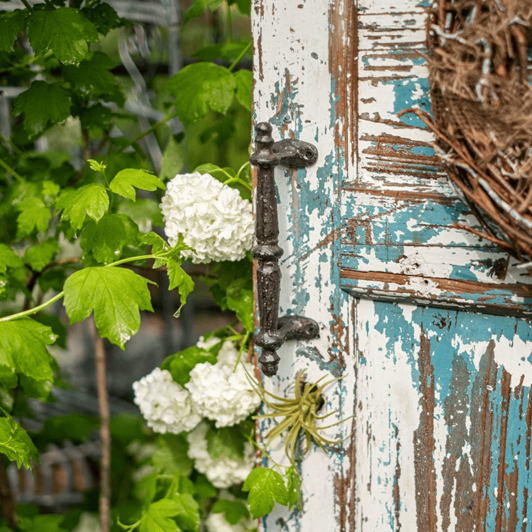French Country Cast Iron Door Handle