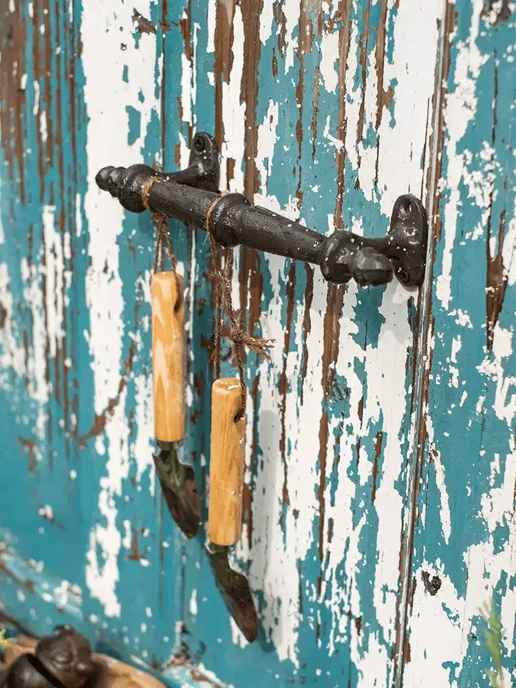 French Country Cast Iron Door Handle