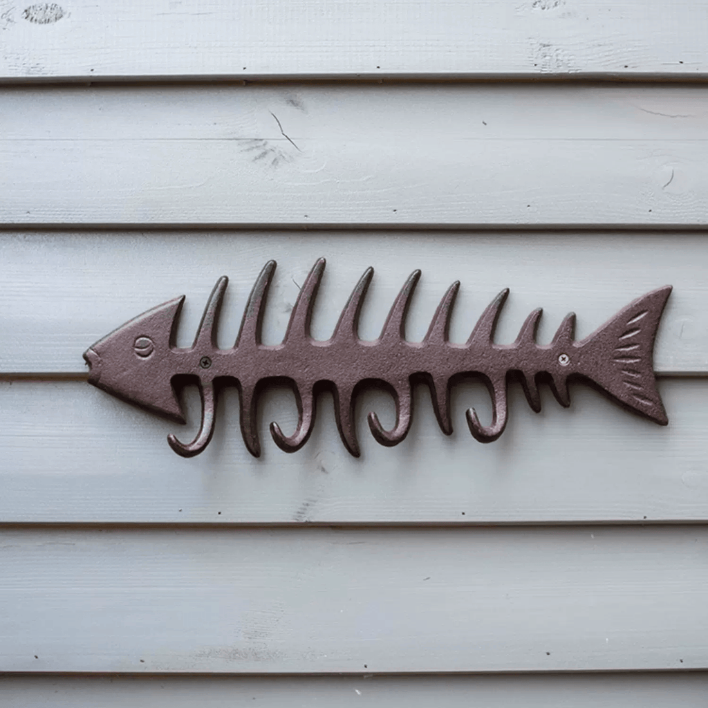 Cast Iron Fishbone Key & Tool Holder