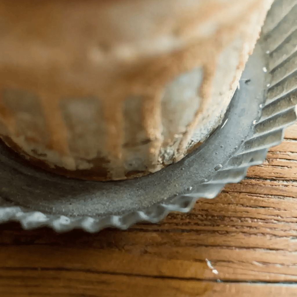 Rustic Fluted Metal Tray