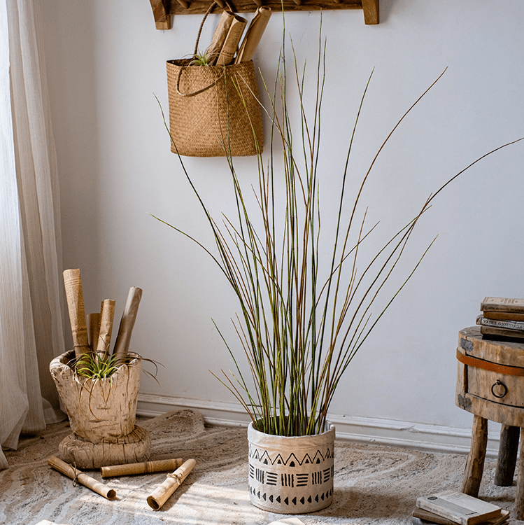 Artificial Rough Horsetail Plant Long Stem 54" Tall