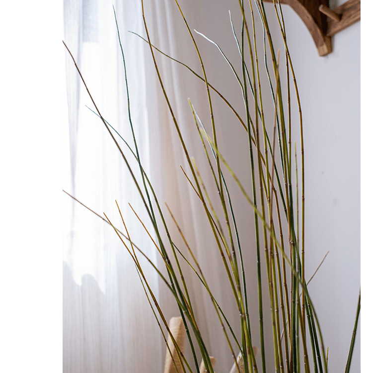 Artificial Rough Horsetail Plant Long Stem 54" Tall