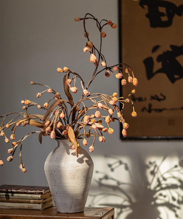 Artificial Rustic Harvest Blooming Branch