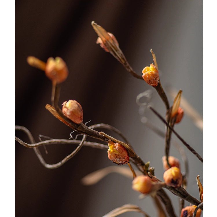Artificial Rustic Harvest Blooming Branch