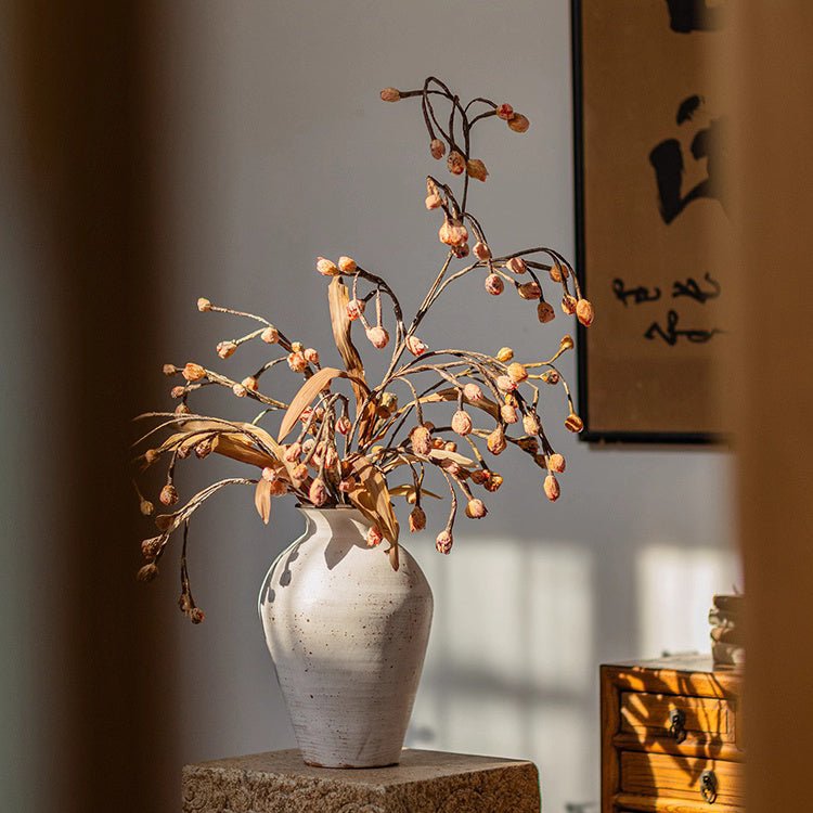 Artificial Rustic Harvest Blooming Branch