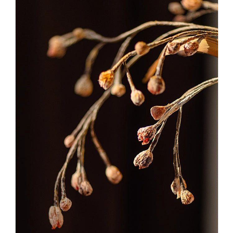 Artificial Rustic Harvest Blooming Branch