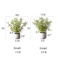 Artificial Mini Bamboo Leaf Potted Plant