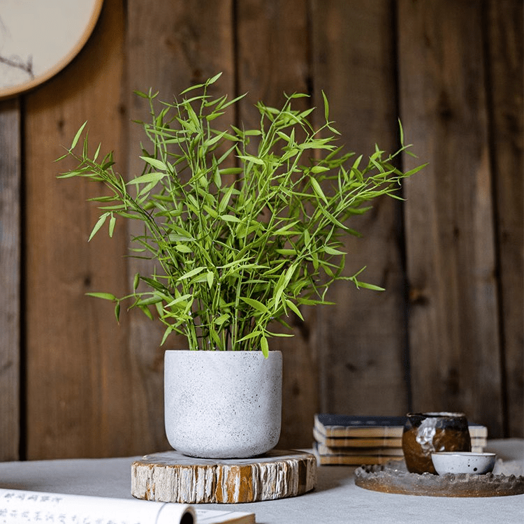Artificial Mini Bamboo Leaf Potted Plant