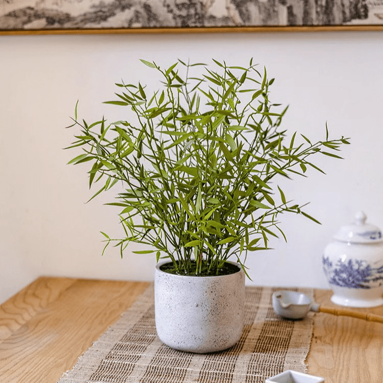 Artificial Mini Bamboo Leaf Potted Plant