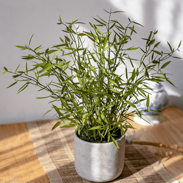 Artificial Mini Bamboo Leaf Potted Plant