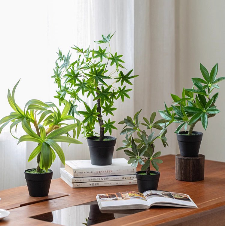Artificial Mini Potted Green Plant