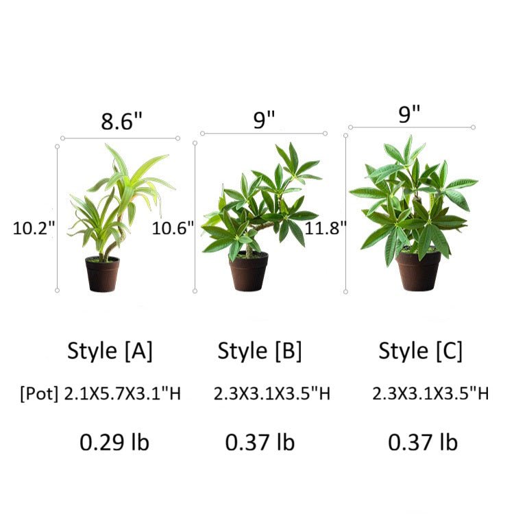 Artificial Mini Potted Green Plant