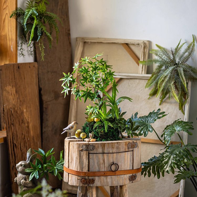Artificial Mini Potted Green Plant