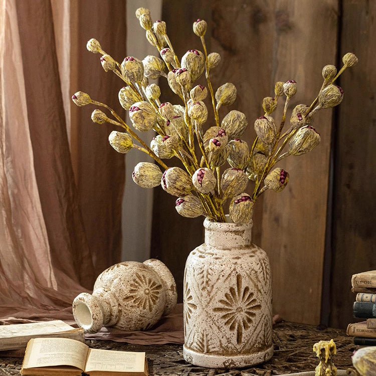 Artificial Rustic Dried Pot Stem 41" Tall