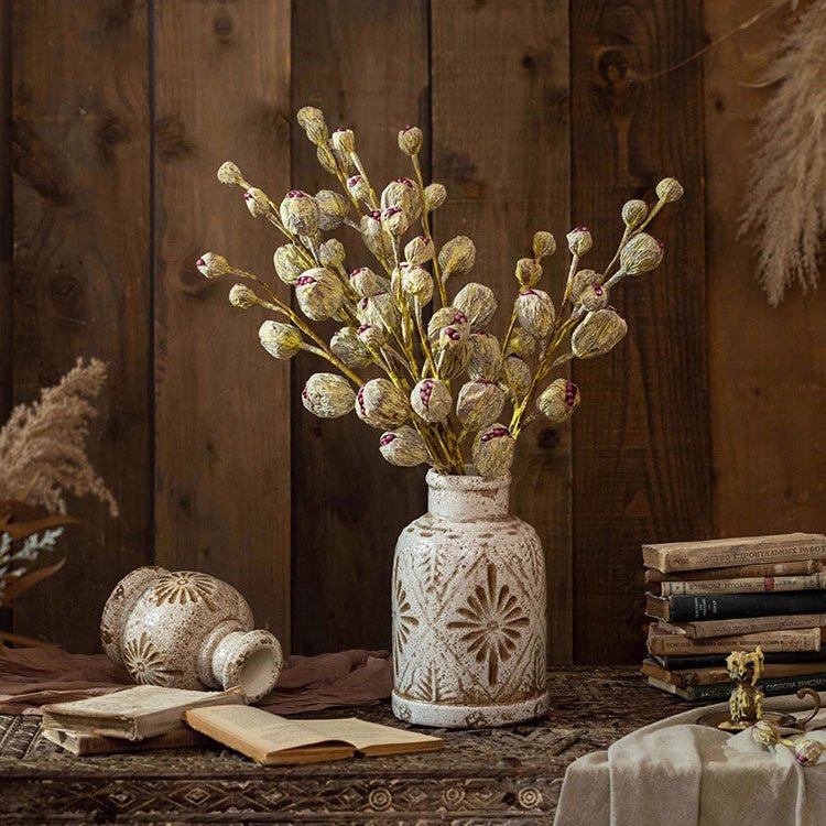 Artificial Rustic Dried Pot Stem 41" Tall