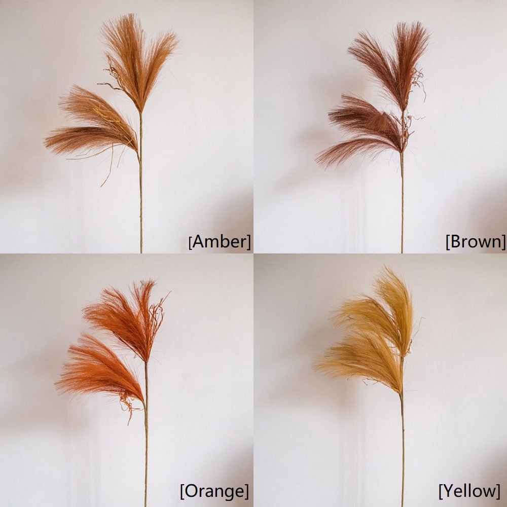 Artificial Reed Grass Stem In Various Colors 30" Tall