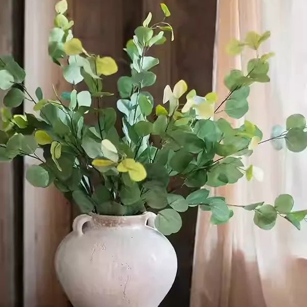 Artificial Round Leaf Eucalyptus Stem 44" Tall