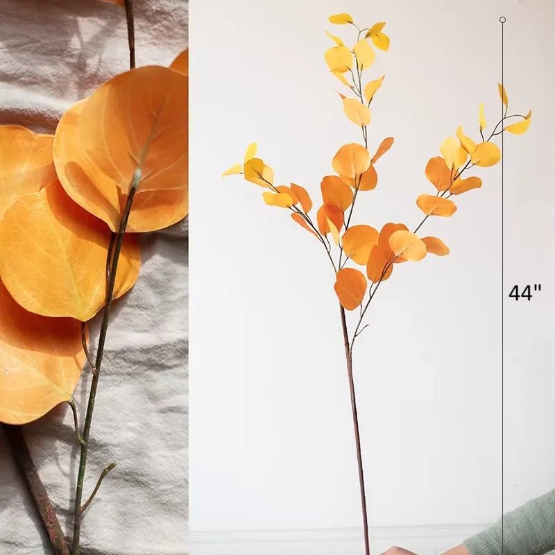 Artificial Round Leaf Eucalyptus Stem 44" Tall