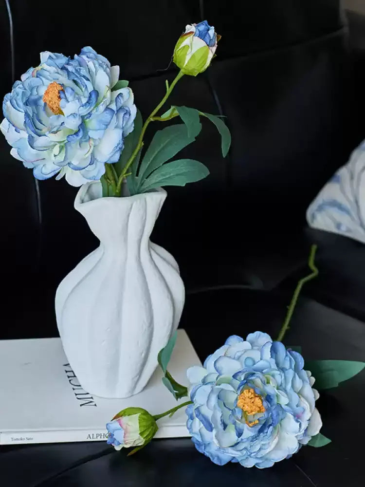 Artificial Vintage Peony Stem – 26"