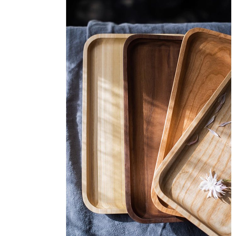 Natural Wood Serving Tray