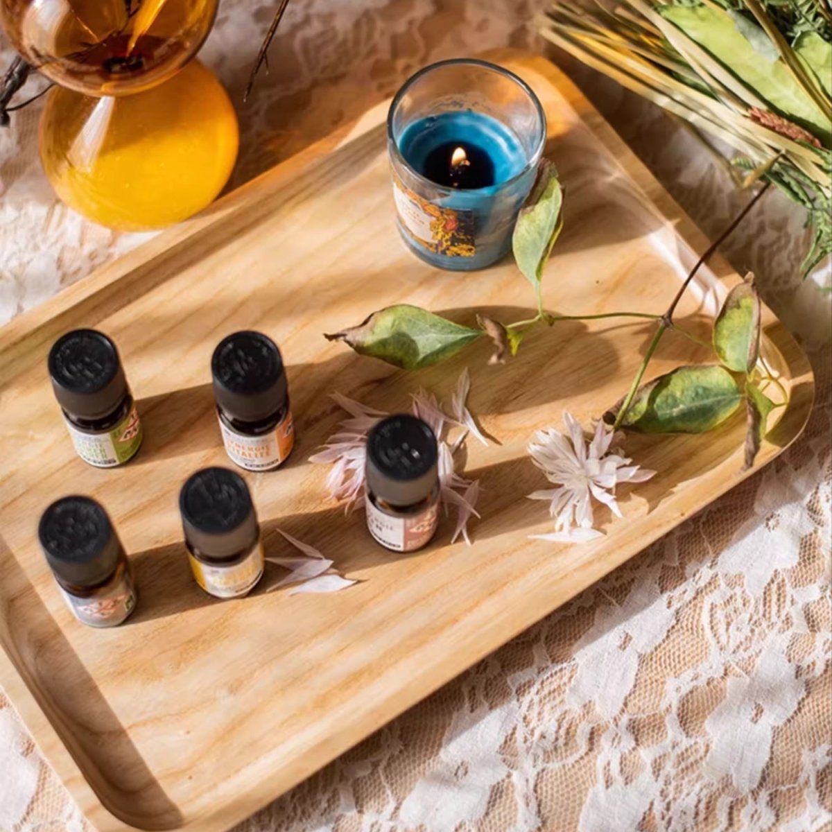 Natural Wood Serving Tray