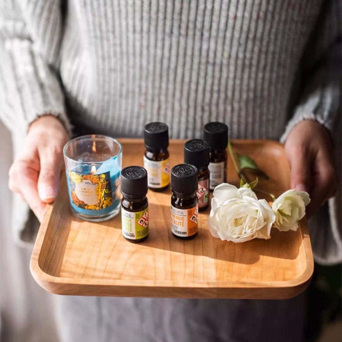 Natural Wood Serving Tray