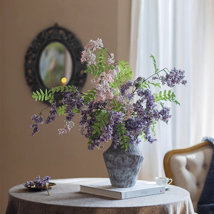 Artificial Enchanted Garden Wisteria Stem 51" Tall