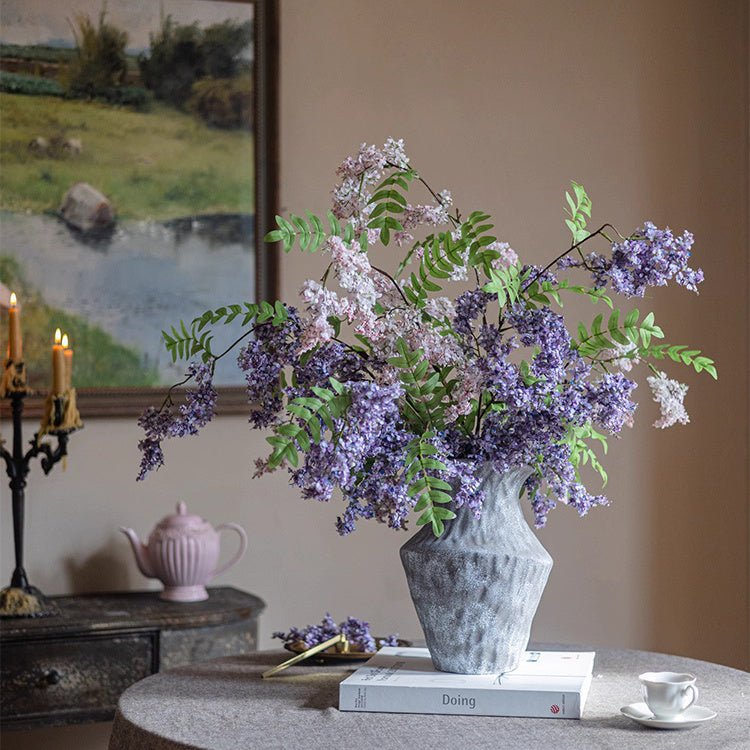Artificial Enchanted Garden Wisteria Stem 51" Tall