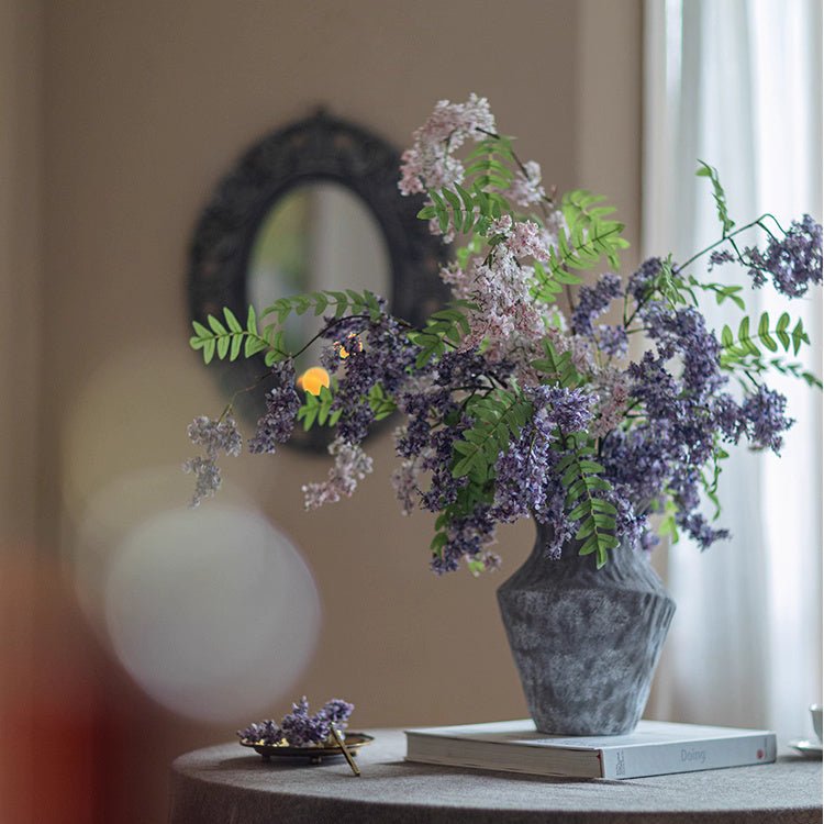 Artificial Enchanted Garden Wisteria Stem 51" Tall