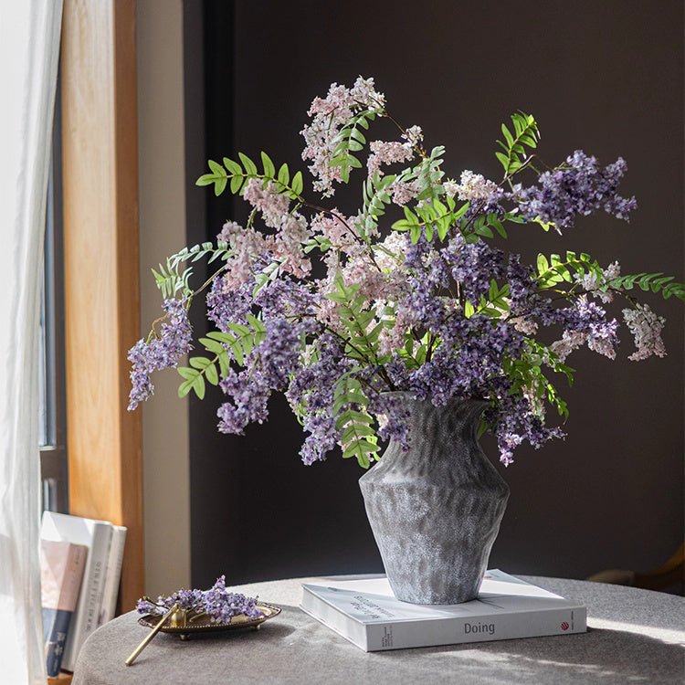 Artificial Enchanted Garden Wisteria Stem 51" Tall