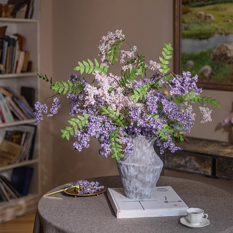 Artificial Enchanted Garden Wisteria Stem 51" Tall