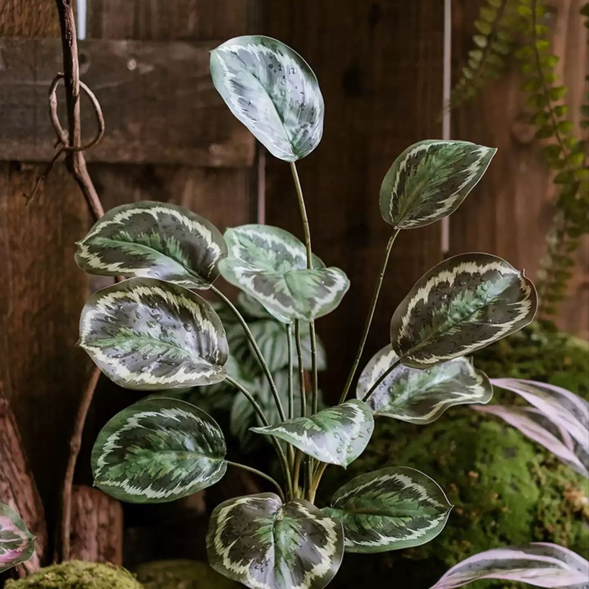 Artificial Wild Tropical Leaf Bunch