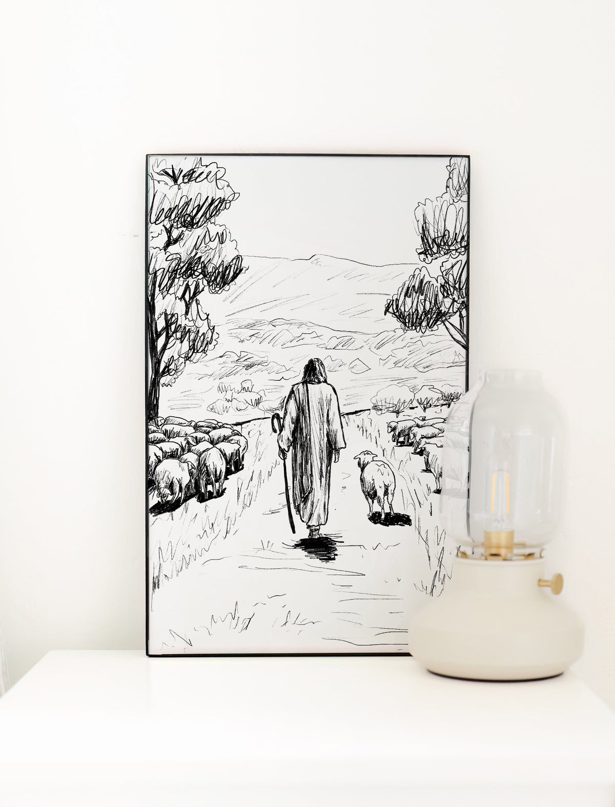 He leaves the 99 Art Print - 11 x 17 in