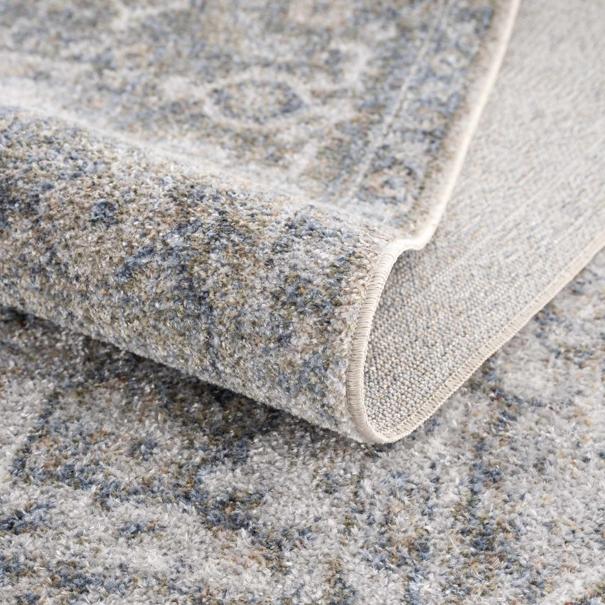 Gael Blue Boutique Washable Rug