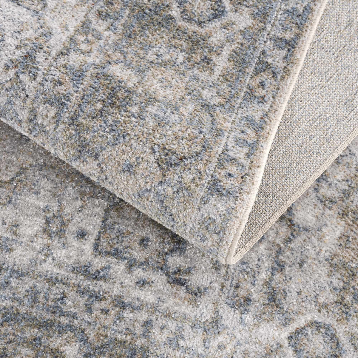 Gael Blue Boutique Washable Rug