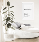 White Frame w/ Mat