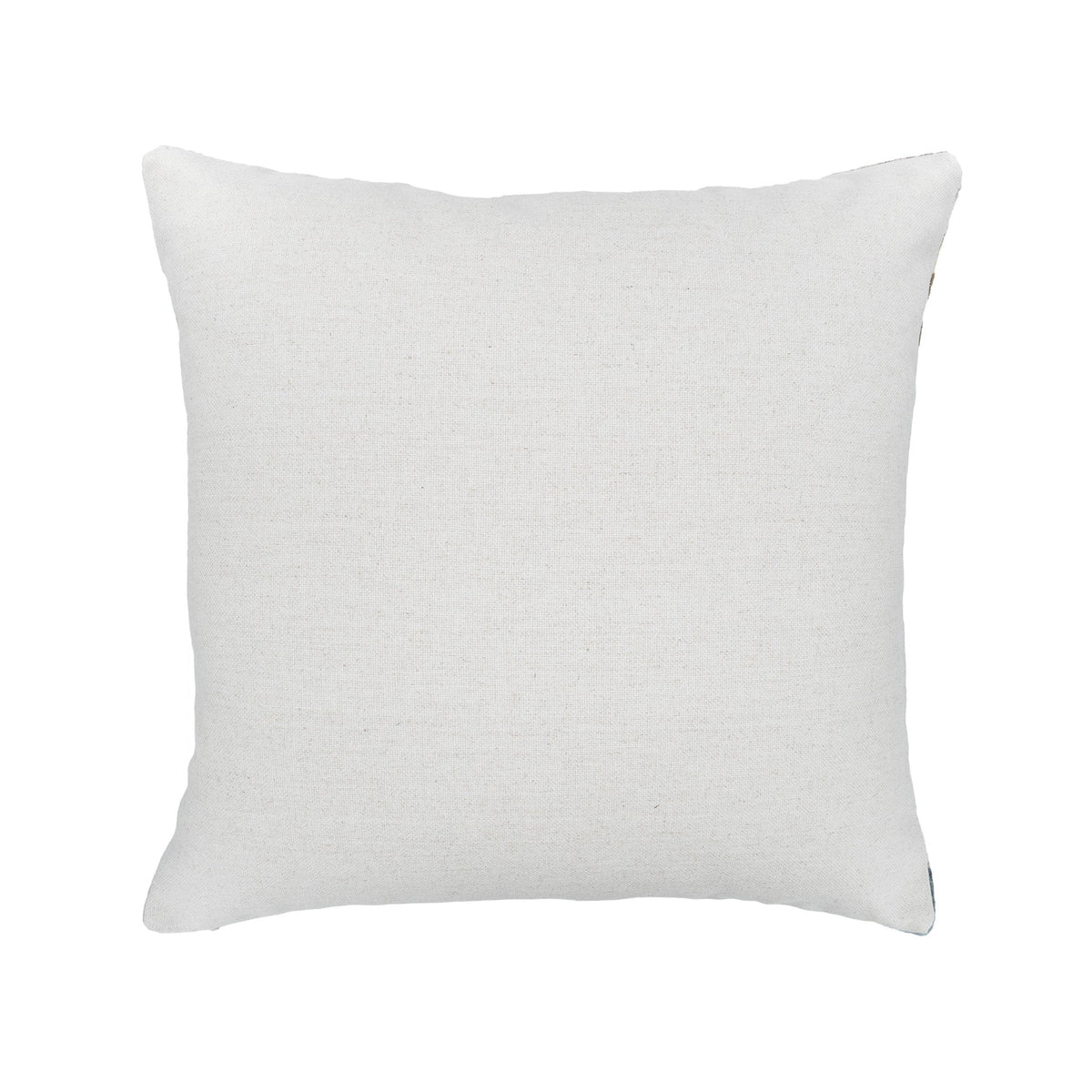 Lotus Silk Velvet Ikat Pillow Cover, 20" X 20"