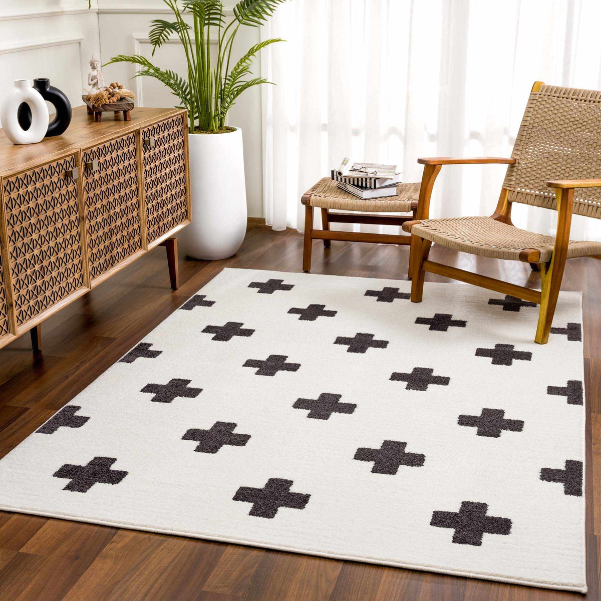 Erath Contemporary Area Rug