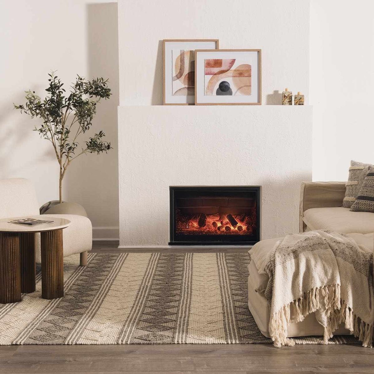 Mineola Wool-Blend Area Rug
