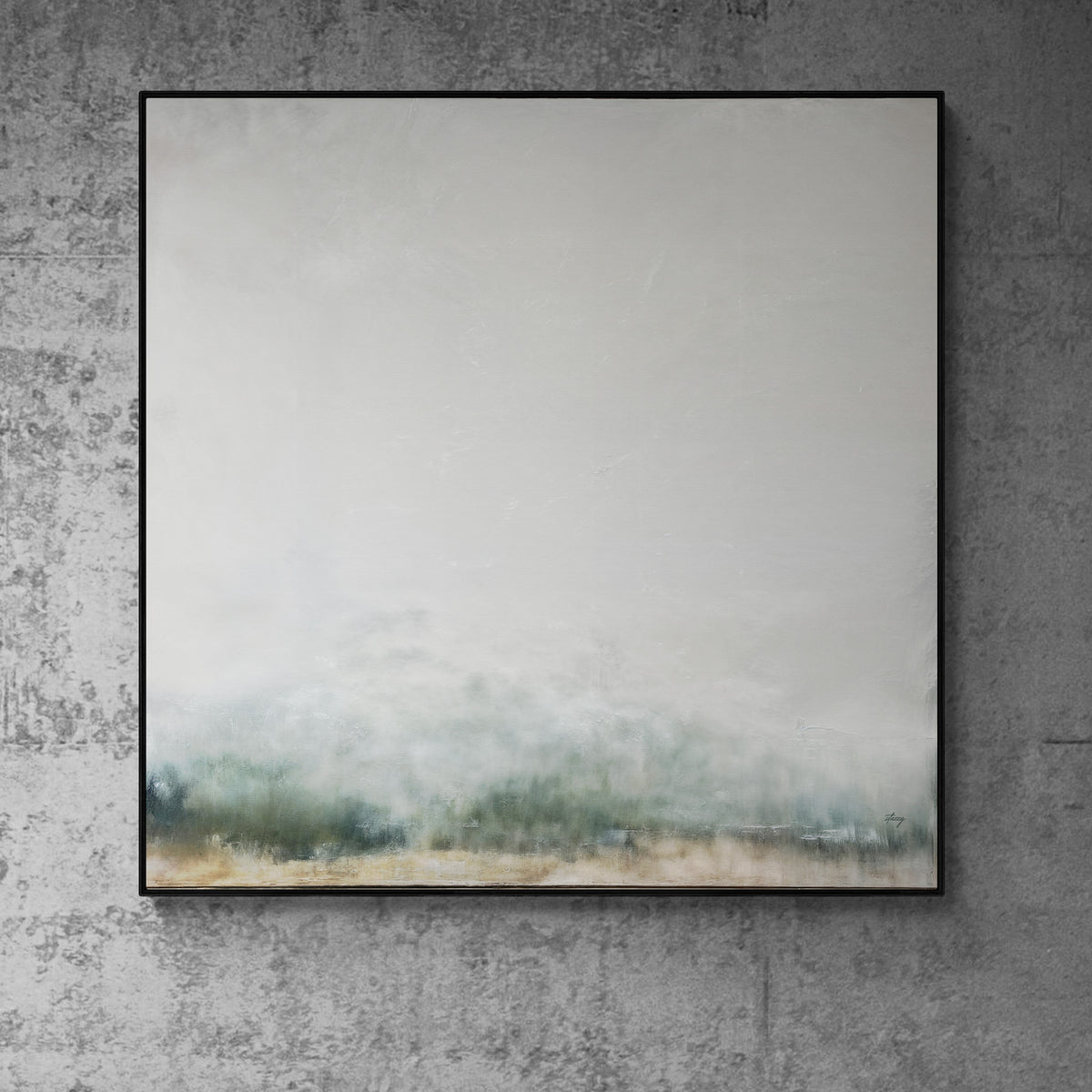 Canvas Print: "Misty Genesis"