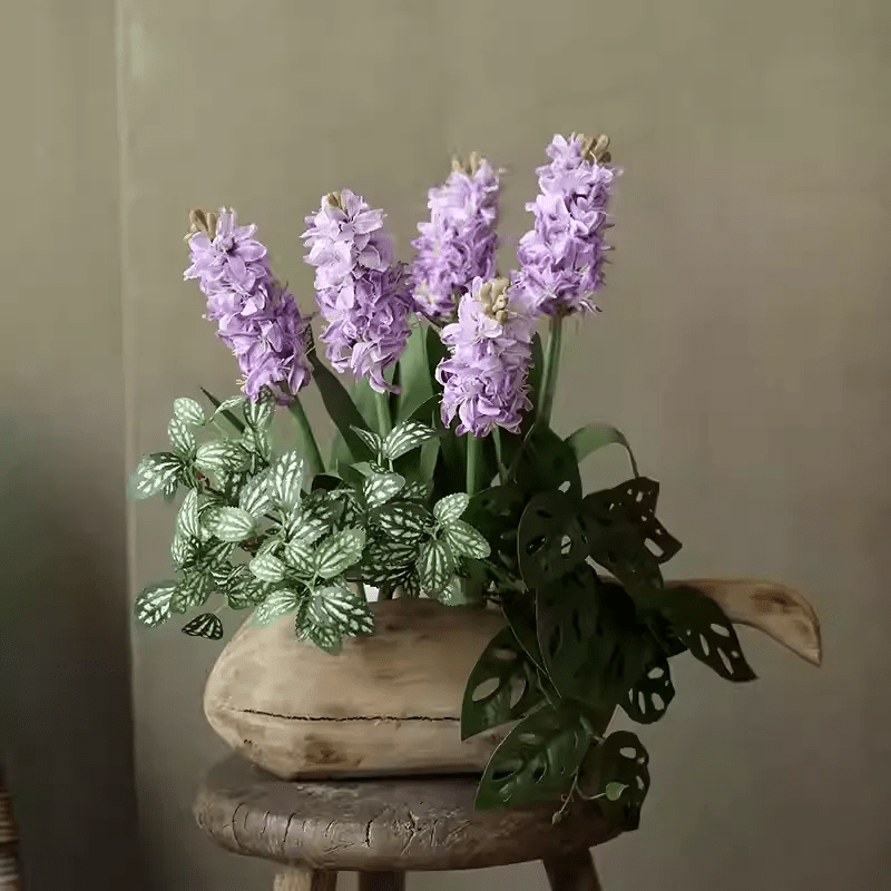 Artificial Spring Hyacinth Stem 16" Tall