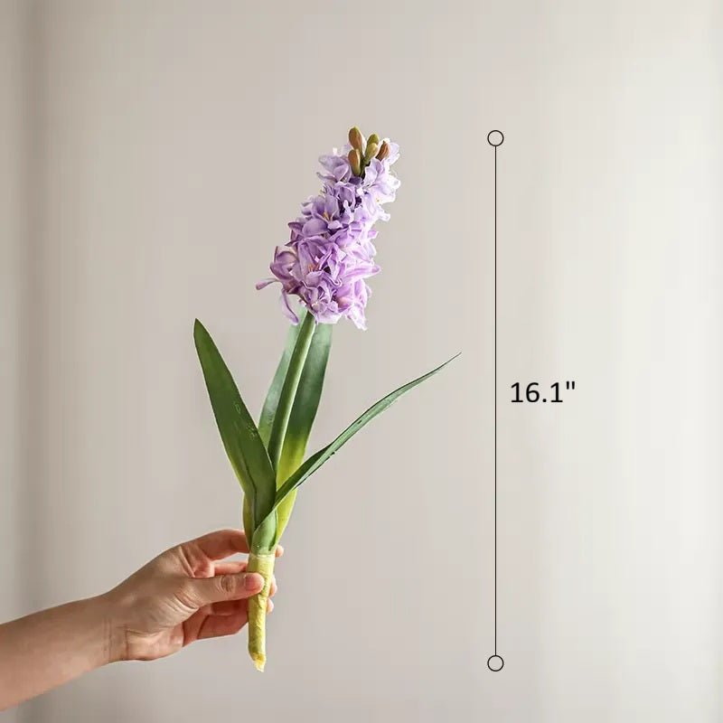 Artificial Spring Hyacinth Stem 16" Tall