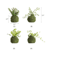 Mossy Meadow Artificial Fern Foam Ball