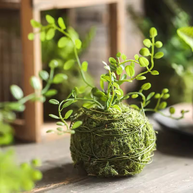 Mossy Meadow Artificial Fern Foam Ball