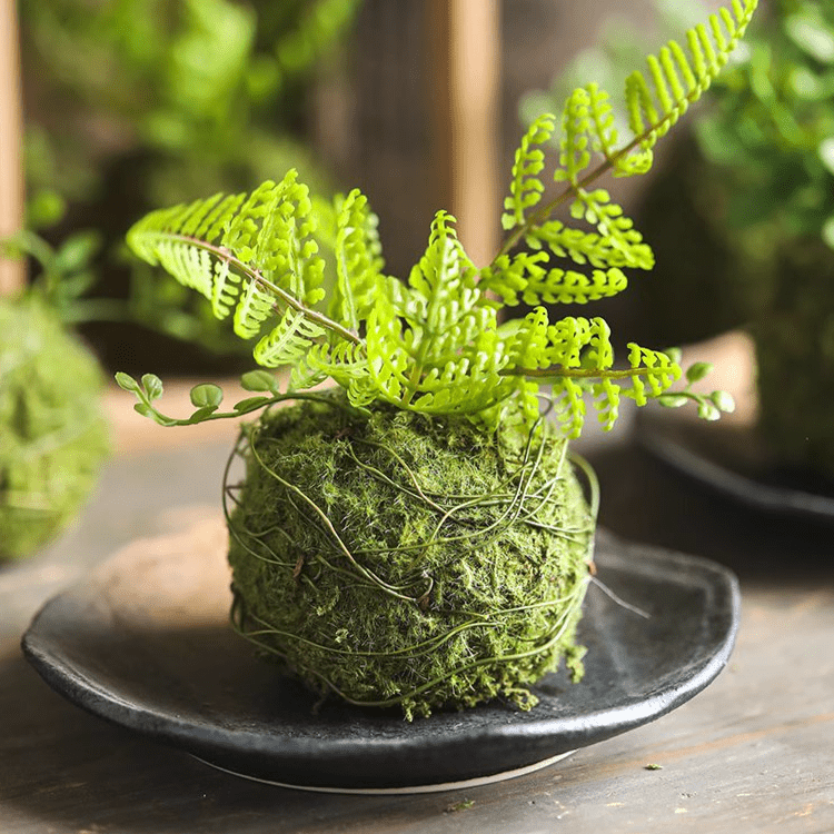 Mossy Meadow Artificial Fern Foam Ball