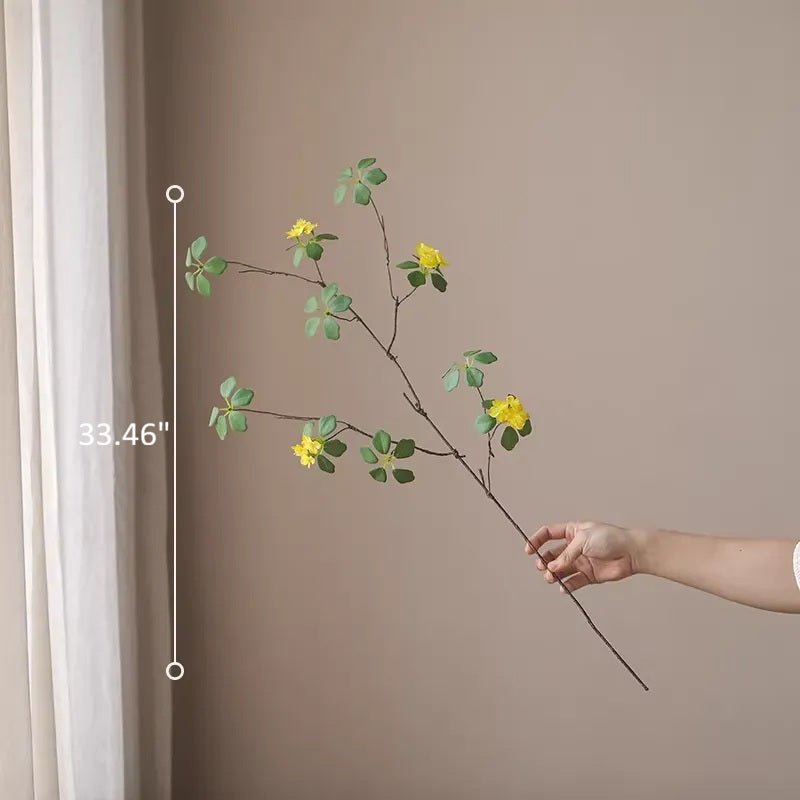 Artificial Spring Blossom Stem 33.4" Tall