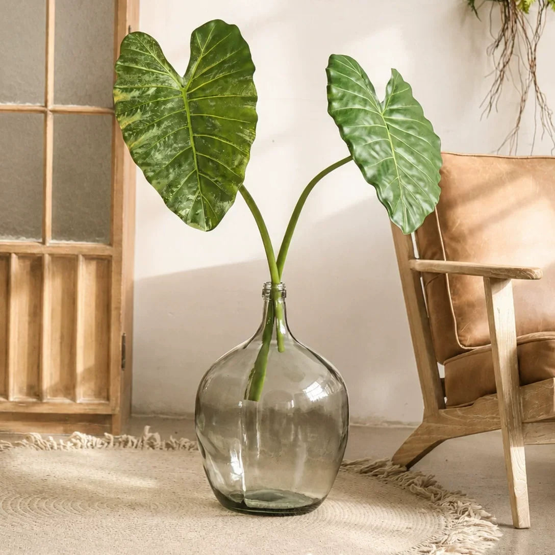 Artificial Statement Elephant Ear Leaf – 34.3"