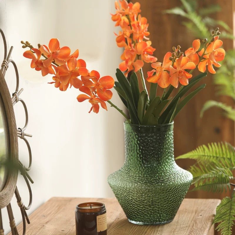 Artificial Vanda Orchid Stem 24" Tall
