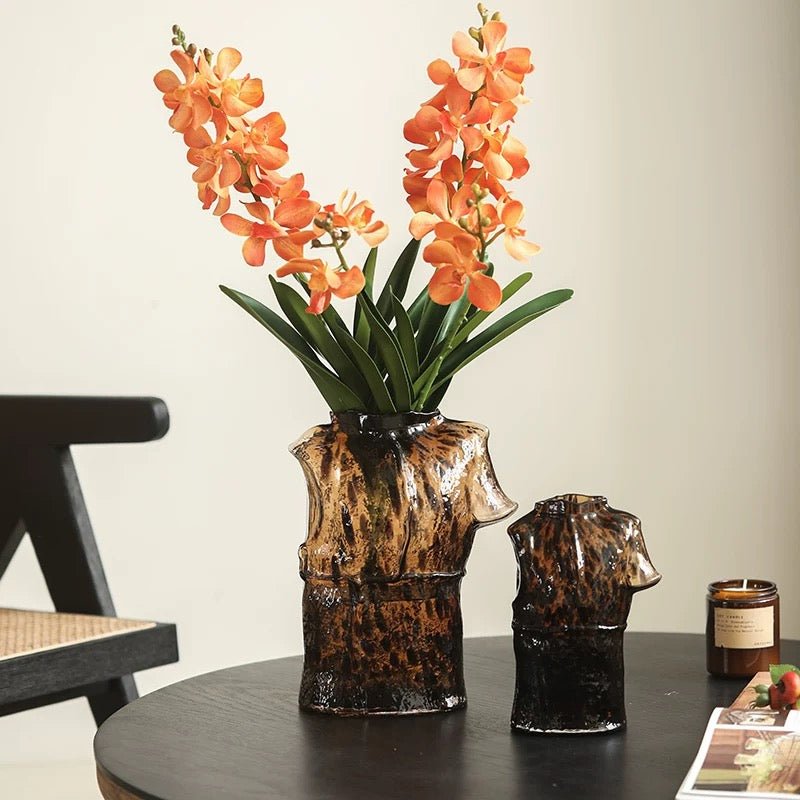 Artificial Vanda Orchid Stem 24" Tall