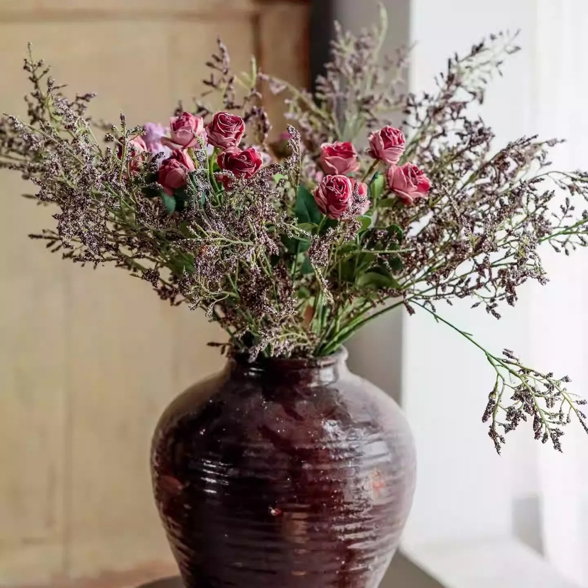 Artificial Wild Lavender Stem 29.1" Tall